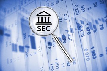Magnifying,Lens,Over,Background,With,Building,Icon,And,Text,Sec,