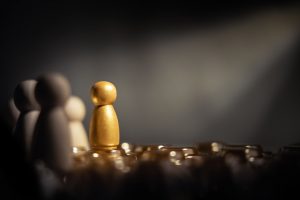 Success,In,Business,Or,Talent,Concept.,Stand,Out,From,The